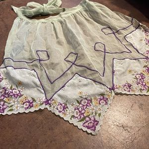 Vintage Handmade Hostess Apron